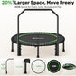 BCAN 40"/48" Rebounder Trampoline for Adult, 450/550LBS Fitness Trampoline with Bungees, Adjustable Handle, Stable & Quiet, Indoor Outdoor, Whole-Body Workout & Relaxation at Home for Women/Men
