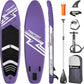 FBSPORT 11' Premium Stand Up Paddle Board, Yoga Board with Durable SUP Accessories & Carry Bag | Wide Stance, Surf Control, Non-Slip Deck, Leash, Paddle and Pump for Youth & Adult