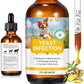 Yeast Infection Treatment for Dogs, Natural Yeast Infection Treatment Drops for Dog Itch Relief, Dog Allergy Relief, Dog Yeast Ear Infection Treatment, 2.02fl.oz
