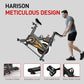 HARISON Exercise Bike, Stationary Bike for Home 350 lb Weight Capacity, Magnetic Workout Bike with Bluetooth App, Brake Pad Indoor Cycling Bike with Tablet Mount & Comfortable Seat Cushion