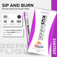 Zantrex SkinnyStix Energy Powder – Lose Weight, GLP-1, Appetite Suppressant, Boost Mood – 10 Calories – Yerba Mate, Coffee Bean – 30 Stix, Berry