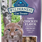 Blue Buffalo Wilderness High Protein Crunchy Cat Treats, Made With Natural Ingredients, Tasty Chicken, 2-oz Bag (Pack of 12)