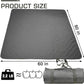 Waterproof Picnic Blanket 80 * 60 in Portable with Carry Strap for Beach Mat or Family Outdoor Camping Party, Park Blanket for Grass Park, Hiking, Travel