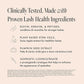 Borboleta Lash Serum, Eyelash Serum for Longer, Thicker, and Fuller Looking Natural Eyelashes, (Full Size, 3 Month Supply)