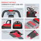 FIAMERMOR 2025 AB Roller Wheel - 4 wheel elbow support abdominal wheel automatic rebound abdominal fat burning weight loss core training equipment home/gym