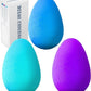 The Friendly Swede Stress Balls for Adults - 3 Squeeze Balls for Hand Therapy, Stress Relief & Strength; 3 Resistance Levels