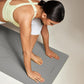 Heathyoga Eco Friendly Non Slip Yoga Mat, Body Alignment System, SGS Certified TPE Material - Textured Non Slip Surface and Optimal Cushioning,72"x 26" Thickness 1/4"