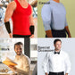 Insta Slim -Made in USA- Compression Tank-Top Shapewear for Men. Tummy Control Slimming Body-Shaper for Belly & Back Support