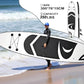 Inflatable Stand Up Paddle Board 10‘x30‘‘- Ultra-Light SUP with Backpack, Pump, Paddle, Coil Leash, 3 Fins, Repair Kit, Stable Design, Non-Slip EVA Deck for Adults & Youth
