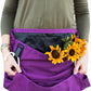 Roo Gardening Apron with Pockets & Harvesting, Picking Pouch - Adjustable, Water-resistant, Washable Canvas Cotton
