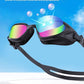 Swim Goggles, Unisex Adult Swimming Goggles Anti Fog Anti UV No Leakage Wide View for Men Women Youth