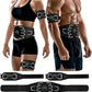 Electronic Muscle Stimulator - Portable Powered Ab Stimulator Muscle Toner for Muscle Conditioning,EMS Ab Machine,Fitness Strength Training Workout Equipment for Men and Women