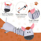 Squeaky Plush Dog Toys for Puppy Toys, Interactive Tug of War Dog Pull Toys, Stuffed Dog Pet Toys for Teething Puppy, Indoor and Outdoor Play for Small Medium Dogs and Large Dogs