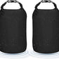Desoto Waterproof Dry Bag 2 packs, 2L/5L/10L/20L/40L/70L Dry Sack Lightweight Portable, Dry Storage Bag to Keep Gear Dry Clean for Kayaking, Gym, Hiking, Swimming, Camping
