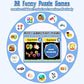 Kids Smart Watch Gift for Boys Ages 3-12, IP67 Waterproof, 32 Puzzle Games, HD Touchscreen Dual Camera Vedio Pedometer Music Player, Kids Watch Toy Birthday Gifts for Boys Ages 5 6 7 8 9 10 (Blue)
