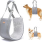 Dog Lift Harness for Extra Large Dogs, Adjustable Dog Sling for Back Legs, Hip Support Harness to Help Lift Dogs Rear for Canine Aid and Old K9 Cruciate Ligament Rehabilitation - Extra Large, Grey