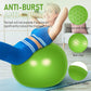 Leyndo 2 Pcs Yoga Ball Exercise Ball Large 26 Inch Exercise Anti Burst Birthing Fitness Ball with Pump, 26 Inches/ 65 cm for Improved Posture, Balance, Yoga, Pilates, Training