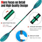 Kayak Paddle with Aluminum Shaft and Reinforced PP Blade, Floating Kayak Oar for Kayaking Canoeing and Boating, 220 cm/86 inches - 230 cm/90 inches
