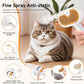 Pet Steam Brush for Dog & Cat – 3-in-1 Spray Hair Removal Comb – Steam for Shedding & Grooming – Water Brush for Long & Short Haired Pets – Spritz Defur Comb – Includes 2*Waterless Shampoo