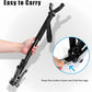 Shooting Stick with V Yoke, 22-62 inches Adjustable Aluminum Shooting Monopod for Hunting Rifles
