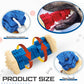 Aliceset 2 Pcs Dog Toys for Aggressive Chewers Tough Durable Indestructible Puzzle Interactive Dog Cognitive Chew Toys with Beef Flavor, Safe Rubber Bone Shape Enrichment Gift to Keep Them Busy