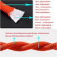 1/2 in (12mm) x 32 ft (10Meter) Floating Rope Anchor Mooring Rope Boat Rope Marine Rope Dock Lines Kayak Canoe Tow Throw Line Reflective Red