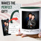 Ship Next Day Custom Mug Design Your Own Photo Text Personalized Picture Gifts for Women Men Customized Gifts Idea Personalized Coffee Mugs 11oz Dark Green Handle
