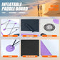 10' Inflatable Stand Up Paddle Board, Ultra-Light Wide Yoga Board for All Skill Levels with Premium SUP Paddleboard Accessories, 84L Waterproof Bag, Non-Slip Comfort Deck for Youth & Adults
