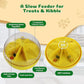 Treat Dispensing Dog Toys, Treat Ball for Large, Medium, Small Dogs, Dog Puzzle and Slow Feeder Dog Treat Ball, Mentally Boredom Stimulating Toys for Dogs, Dog IQ&Enrichment Toys for Smart Dogs