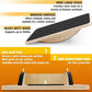 Yes4All Professional Rocker Balance Board for Physical Therapy | 17.5” Wooden Rocker Board for Balance & Rehabilitation Exercises
