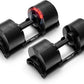 NUOBELL Adjustable Dumbbells 5-80 lbs: Replace 16 Sets, Ideal for Home Gym Weight Bench & Press