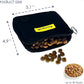 Dog Treat Pouch for Pet Walking and Training with Clicker Poop Bags Small Fanny Zipper Pack Holder for Puppy Snack Dispenser Kit for Leash and Outdoor Use (Black)