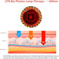 UTK Infrared Sauna Blanket, Sauna Blanket for Detox, Sauna FIR Therapy, Natural Jade & Tourmaline Stone, 660mm Photon, Pain Relief, Sweat Fast, Home SPA, Full-Size Body Blanket, 50 Plastic Wrap
