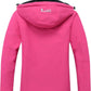 MOERDENG Women's Waterproof Ski Jacket Warm Winter Snow Coat Mountain Windbreaker Hooded Raincoat Jacket