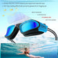Swim Goggles, Polarized Adult Swimming Goggles Bungee Strap No Hair Pulling Anti-fog Pool Goggles for Men Women