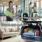 Foldable Yoga Mat 12mm Extra Thick Joint Protection,Portable Design for Travel/Pilates/Board/Camping,Environmental Sports Mat Non-Slip Gym Mat,Odorless POE Material