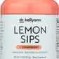 Dr. Kellyann Lemon Sips Citrus Drink Mix (21 Servings) – Strawberry Lemonade Flavor, Sugar-Free Detox, Hydrates Skin, 1 Pack
