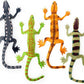 CiyvoLyeen Lizard Catnip Toys Chew Bite Resistant Toys for Indoor Cats Boredom Relief Teeth Cleaning Interactive Funny Cute Kitten Cat Lover Gifts Christmas Birthday Presents Set of 4