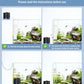 AQQA Aquarium Air Pump, Quiet Powerful Fish Tank Air Pump 3W/6W/10W with Stainless Steel Dual Outlet, Adjustable Oxygen Aerator Pump with Air Stone Bubbler for Fish Tank Up to 200 Gallon 3W (Tubby)
