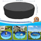 79 inch Dog Pool Cover, Portable Round Collapsible Bathing Tub Kiddie Pool Cover with Oxford Cloth Material and Drawstring Design, Waterproof and Dustproof (Black) - Only Cover…