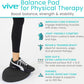 Vive Oval Balance Pad - Wobble Cushion For Physical Therapy And Rehabilitation Equipment - Soft Stability Trainer Foam For Workouts, Yoga, Core Strength And Pilates - Device For Women, Men And Kids