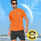 NORTHYARD Men's UPF 50+ Sun Protection Shirts Swim SPF UV Quick Dry Short Sleeve T-Shirts for Athletic Fishing Rash Guard