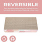 Cat Scratching Board cat Scratcher Cat Scratch Pad Cardboard cat scratchers for Indoor Cats Reversible Large Wide Corrugated with Catnip(2pcs)