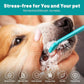 Dog Dental Care Finger Wipes - Teeth Cleaning Finger Wipes for Dog & Cats - Tooth Brushing Kit Dental Wipes for Dog - Reduces Plaque & Freshens Breath (50 PCS, Beef)