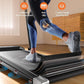 Walking Pad Treadmill with Incline, 2 in 1 Foldable Treadmills for Home Small Office, 300lbs Portable Compact Under Desk Treadmill with App, Remote Control and LED Display