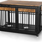 48 Inch Heavy Duty Dog Crate Furniture for Large Dogs, Decorative Pet House End Table, Extra Large Wooden Cage Kennel Furniture Indoor