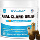 Cat Constipation Relief - Chewable Tablets - with Pumpkin, Psyllium Husk, Prebiotics & Probiotics - Supports Gut Hydration, Bowel Regularity & Immune Health - 120 Tablets