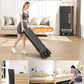 Walking Pad, 2.5HP Under Desk Treadmill for Home Office, 300 Lbs Capacity Portable Treadmills with Remote Control & LED Display, 2 in 1 Running Pad for Walking Jogging and Running