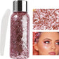 MAEPEOR Chunky Face Body Glitter Gel 19 Colors Mermaid Sequins Holographic Body Glitter Gel Long-Lasting Festival Makeup Glitter Paint for Face Body Hair Nails (30g, 03 Pink)
