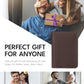 ALLIVE Passport Holder for Travel Women Men,Genuine Leather Passport Cover Wallet,Travel Must Haves Airport Essentials Travel Gifts Brown